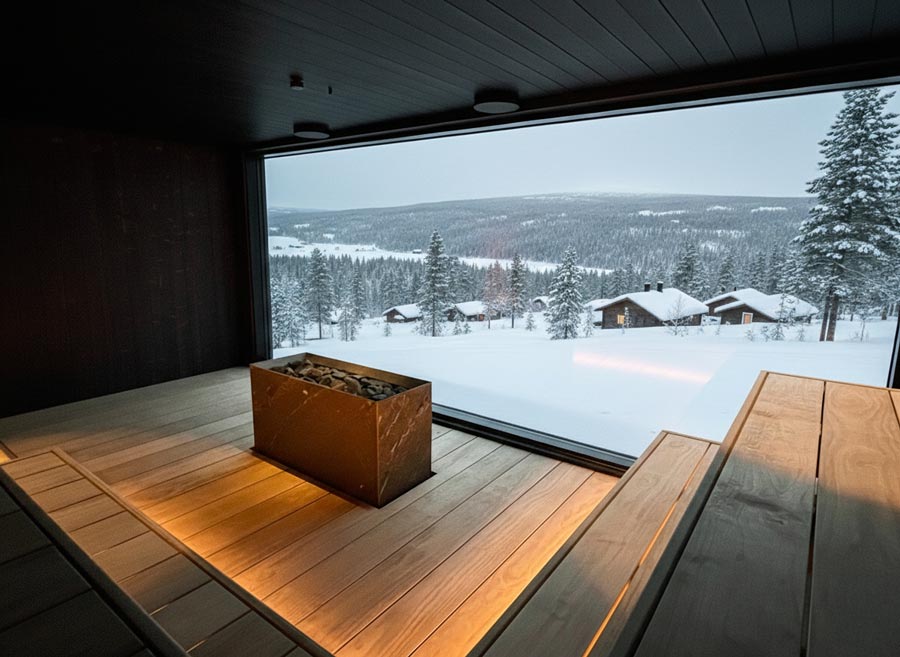 Desavu Finnish Sauna Experience