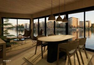Desavun Kelluvan Sauna Marinan Lounge