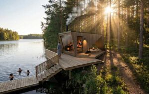 Desavu Kelluva Sauna Marina maisemat