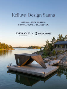 Desavu x Savorak Kelluva Design Sauna