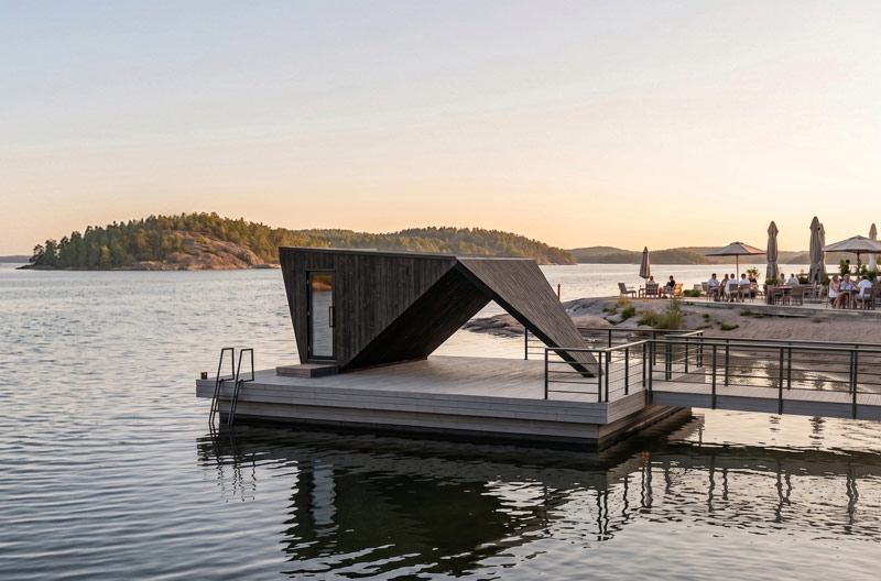 Desavu x Savorak Kelluva Design Sauna ravintola