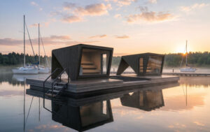 Kelluva Floating UNA Design Saunas