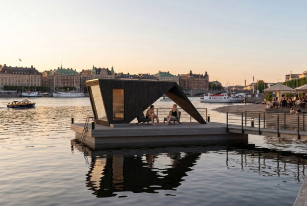 Desavu UNA Design Sauna for Commercial Use