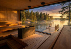 Finnish sauna design consulting for a North American project