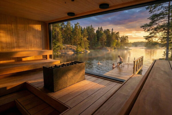 Finnish sauna design consulting for a North American project